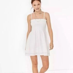 American Eagle White Mini Dress